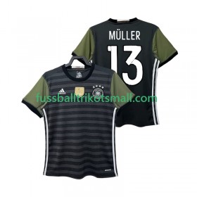 Fußballtrikots Deutschland MULLER 13 2016 Retro Kurzarm Auswärts-trikot kaufen